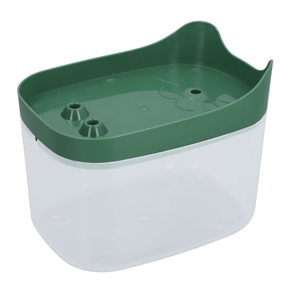 M Buder Pet Water Fountain Quiet Intelligent Long Battery Life Radar Sensor Cat Fountain Water Bowl for Indoor Cat Dog Wireless Dispenser (7.48 inches)
