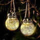 thumbnail image 1 of Solar Lanterns Outdoor, 2 Pack Hanging Solar Garden Lanterns with 30 LED, 1 of 5