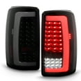 thumbnail image 2 of AKKON - Fits 2000-2006 Chevy Suburban 1500 Tahoe GMC Yukon XL 2500 LED Running Reverse [C-Tube] Black Smoked Tail Lights, 2 of 7