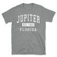 thumbnail image 1 of Jupiter Florida Classic Established Men's Cotton T-Shirt, 1 of 1
