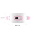 thumbnail image 3 of Black Friday Boxing Day Menstrual Heating Pad Rechargeable-portable Period Heat Pad With 3 Heat Grade And Vibration Massage Modes For Back And Stomach, 3 of 5