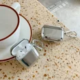thumbnail image 7 of For for AirPods 1 2 3 Pro Protective Cover for Apple for For AirPods Pro Case Silver Metal with Keychain Box (For Airpods Pro), 7 of 7