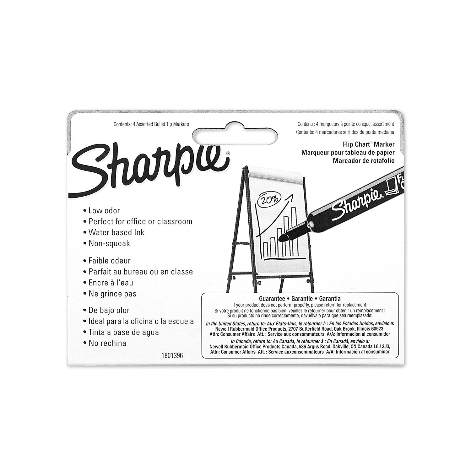 Buy Bulk: Sharpie Flip Chart Markers, Bullet Tip, Assorted Colors