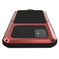 thumbnail image 4 of Dteck Case For Samsung Galaxy A51 4G (6.5 inch),Shockproof Armor Rugged Rubber Metal Aluminum Tempered Glass Screen Protective Hybrid Back Phone Case Cover ,Red, 4 of 5