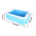 thumbnail image 2 of Piscina inflable Engrosada Resistente al desgaste Piscina para niños Niños Adultos Suministros de natación para el hogar Inevent FN0462-01B, 2 of 7