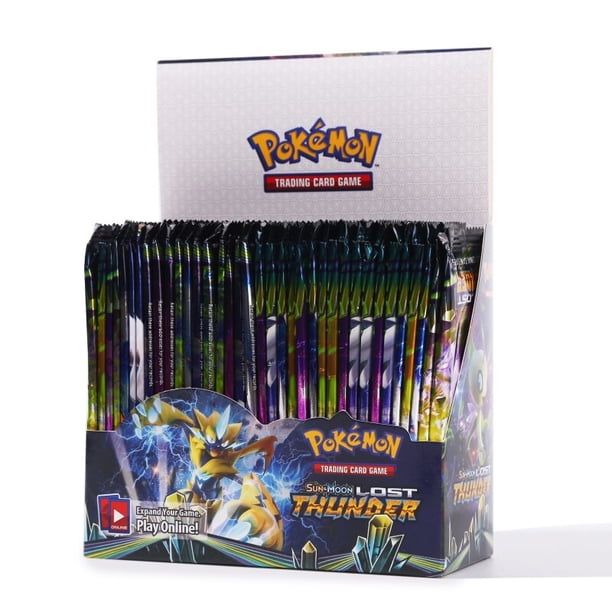 Cartas de Pokemon TCG: Origins antiguos, Sword & Shield, sol y luna, juego de intercambio en inglés, Booster Box, juguetes coleccionables de chico Gif, 324 Uds. Fivean unisex