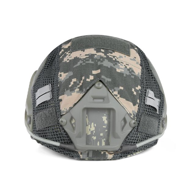 Cubierta de casco de tela de nailon Airsoft Paintball Wargame Gear para CS Fast Helmet (ACU) Likrtyny Para estrenar