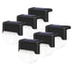 thumbnail image 1 of Las luces solares del jardín al aire libre fácil de instalar luces de seguridad para la puerta de patio garaje cubierta - 6pcs-White Color 6 piezas-Color blanco Sunnimix Lámpara de pared para patio al aire libre, 1 of 8