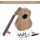 thumbnail image 1 of Kit Completo de Ukelele Tenor de 26 Pulgadas con Cuerpo de Madera de Cebra y Diapasón de Palisandro, Incluye Cuerdas, Puente y Clavijas, Ideal para Músicos Avanzados., 1 of 7