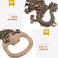 thumbnail image 2 of SHISUYAN 1Set Unique Bottle Opener In Golden Color For Outdoor Activities, 2 of 8