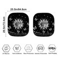 thumbnail image 3 of Yuyamidu Sun Car Window Sun Shades Butterfly Car Sun Shade Windshield 2 Piece Fashion Automobile Sun Shade Accessories Blocks Sun Glare UV and Heat, Black, 3 of 5