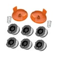 thumbnail image 4 of 6 piezas Línea de carrete de recortador de carreras de carreras de recortes Fácil instalación con accesorios de cuerda de Eater Spring Weed para, 4 of 8