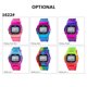 thumbnail image 2 of SKMEI Reloj deportivo digital para mujer Contraste Color Modo de hora dual Fecha Semana Reloj despertador Retroiluminación 5ATM Relojes de moda, 2 of 8