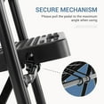 thumbnail image 6 of Casabay 3-Step Ladder with Anti-Slip Pedal, Foldable Step Stool with Solid Triangular Structure & 800 Lbs Sturdy Steel Ladder for Home, Kitchen, Garage, Black, 6 of 7