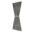 thumbnail image 2 of Achim Buffalo Check Indoor Polyester/Cotton Light Filtering Checkered Door Curtain Panel, Black/White, 54-in W x 72-in L, 2 of 8