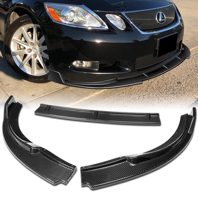 Stay Tuned Performance Real Carbon Fiber Front Bumper Spoiler Lip For 20062007 Lexus GS300