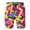 Z11-Purple, variant on Board Shorts Men's 7 Inch Fashion Hawaiian Print Quick Dry Beach Swimming Shorts with Pockets Upf 50+ Sun Protection Swimwear Bathing Suits