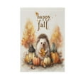 thumbnail image 3 of 28x40 inch Double-Sided Garden Flags Banners Vibrant Outdoor Decor for House Patio Outdoor Cute Little Hedgehog, 3 of 6