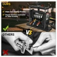 thumbnail image 4 of Tanfix Drill Powered Scrap Wire Stripper Machine, 7/0 to 15 gauge Cable Stripping Machine 6 Channels & 5 Carbide Blade, 4 of 6