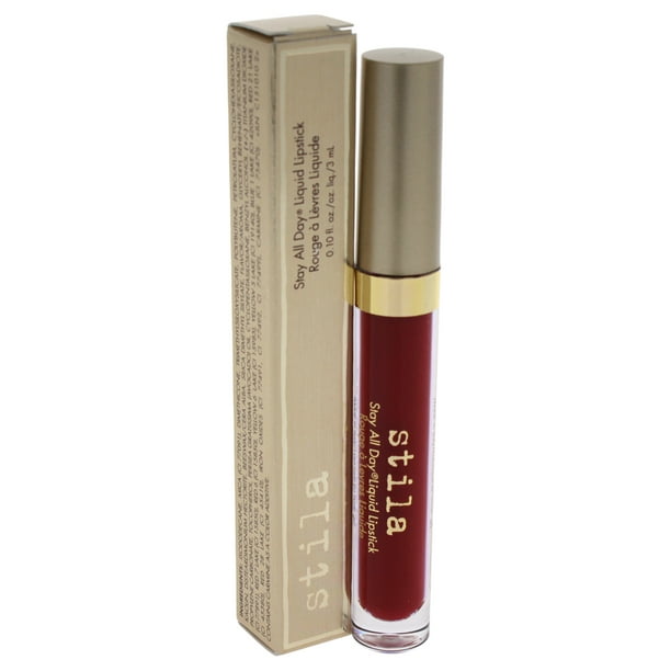 Rester Toute la Journée Rouge à Lèvres Liquide - Fougueux par Stila pour les Femmes - 0.1 oz Rouge à Lèvres