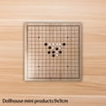 thumbnail image 6 of guohui 2x1:12 Scale Miniature Weiqi Game Micro Landscape for Bedroom Decoration S, 6 of 9
