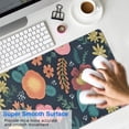 thumbnail image 4 of Long Mouse Pads for Desk,Pioneer Flower Floral Print Pattern Desk Mats on Top Of Desks, Desk Mouse Pad Extra Large with 3mm Non-Slip Base and Stitched Edge for Gaming,Office,Work,Home 31.5"x11.8", 4 of 6