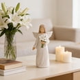 thumbnail image 6 of Guardian Angel Statue – Angel Figurine for Peace, Healing & Grace – Meaningful Sympathy Gift for Her, 6 of 8