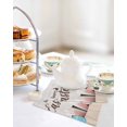 thumbnail image 4 of Happy Easter Kitchen Dish Towels for Drying Dishes Set of 2, Colorful Spring Eggs Beige Wooden Waffle Weave Microfiber Hand Tea Bathroom Towels Quick Dry & Absorbent Towel 12x12, 4 of 7