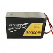 Tattu Lipo Battery 22.2V 25C 30000mAh 6S1P Pack with AS150+XT150 Plug Connector for UAV Drones
