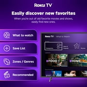Hisense 65 Class 4K UHD LCD Roku Smart TV HDR R6 Series 65R6E4