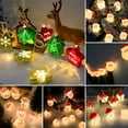 thumbnail image 4 of Santa Head Rope Lights Christmas Led Lights Santa Claus Led Lights Festive Waterproof Hanging Decor for Weddings Parties Home, 4 of 5