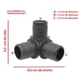thumbnail image 4 of Conector Manguera Calefaccion Tee 7/8  X 7/8  X 7/8  Univer, 4 of 4