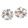 thumbnail image 1 of Milaget 2 Pcs Elegant Rhinestone Clips s Jewelry Crystal Decoration Buckle Heels Diamond Colorful, 1 of 6