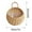 Beige, variant on Outdoor Rattan Woven Hanging Basket Wall Mounted Planter Basket Flower Pot Natural Wicker Rattan Plant Flower Pot Home Garden Wedding Hanging Wall Decorations,Beige