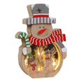 thumbnail image 4 of Romantic Wooden Christmas Ornaments LED Lamp Handmade Crafts Photo Props Pendant B, 4 of 9