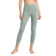 thumbnail image 3 of Aboser Capri Yoga Leggings for Women Tummy Control High Waist Tights Plus Size Lightweight Capris Soft Modal Leggings Slim Leg Tight Pants, 3 of 7