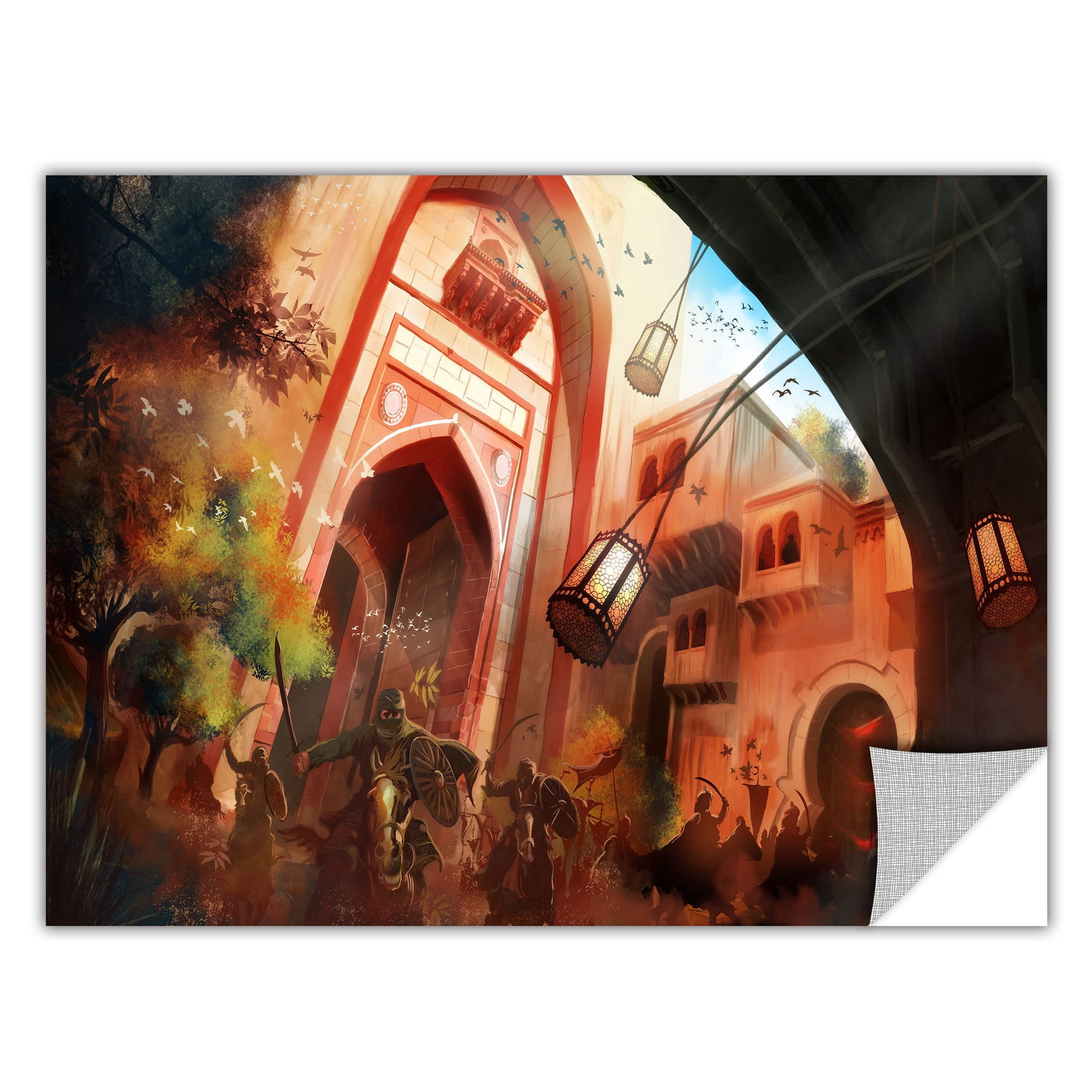 Luis Peres "Old Times 1" Removable Wall Art Graphic
