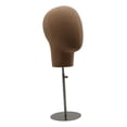 thumbnail image 3 of Mannequin Head, making mannequin head display model manikin,hat headphones headset jewelry display head,professional head with stable round base,jewelry display stand head height Style D Sunnimix none, 3 of 8