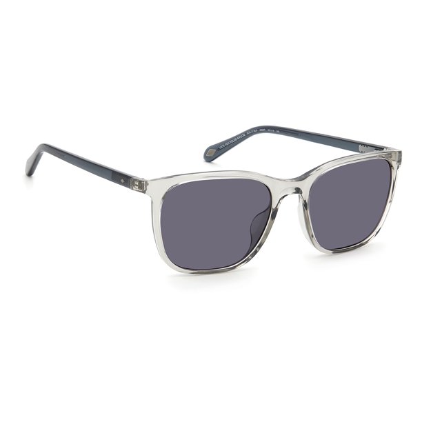 Fossil Lunettes de Soleil pour Hommes Style FOS 3130/G/S Rectangulaires, Noir/gris, 54mm, 20mm