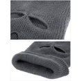 thumbnail image 5 of GRNSHTS 3-Holes Full Face Cover Knitted Neck Cover Winter Balaclava Outdoor Sports Cycling Hat for Men and Women (White), 5 of 15