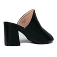 thumbnail image 3 of J. Adams High Heel Sandal Mule - Comfortable Everyday Slip On Heel - Trendy Cute Slipp, 3 of 4