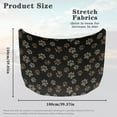 thumbnail image 7 of Uorisanigo Car Hood Cover Heat-Resistant Leopard Dog Paw Print Car Bonnet Banner Suitable Most Automotive Sedans Trucks Pickup Sports Cars Accessories, 7 of 7