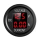 thumbnail image 2 of D6 Voltímetro digital Amperímetro Medidor de panel de corriente de voltios para camión de automóvil (rojo) Likrtyny Accesorios para autos y motos, 2 of 9