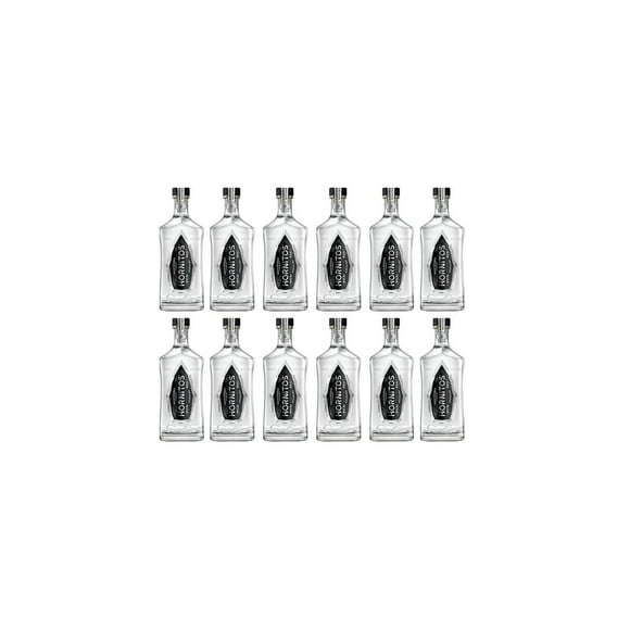 Caja de 12 Tequila Sauza Hornitos Cristalino Reposado 750 ml