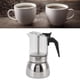 thumbnail image 3 of Cafetera Espresso ANGGREK Para Estufa Moka de Acero Inoxidable Y Vidrio Admite Estufas Eléctricas Y de Inducción, 3 of 7