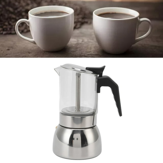 Cafetera Espresso Para Estufa, Cafetera Espresso Para Estufa Moka Pot Cafetera Italiana Clásica Para Estufas Eléctricas Y De Inducción, Hogar Y Cafetería, Disfrute