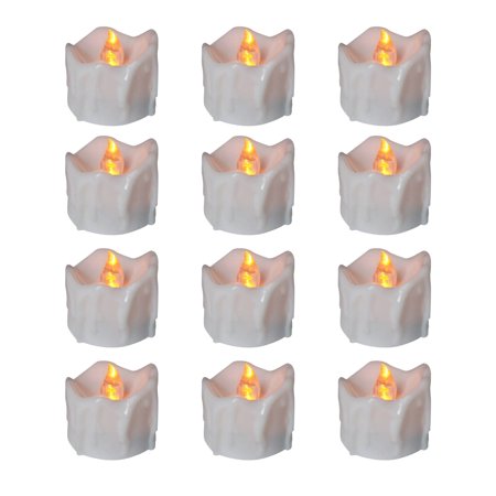 

Poz#414，12Pc Installed Mini Candle Light Home Decoration Led Candle Light Holiday Candle Light，L#414 IP9