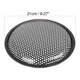 thumbnail image 3 of Cubierta Protectora Rejilla Gofre Negra Metal Subwoofer Altavoz Coche 8 Pulgadas, 3 of 7