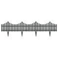 thumbnail image 3 of vidaXL Lawn Edgings 17 pcs Anthracite 32.8' PP, 3 of 5
