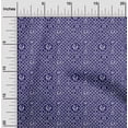 thumbnail image 1 of oneOone Cotton Jersey Dark Blue Fabric Geometric Tortoise & Bird African Sewing Fabric By The Yard Printed Diy Clothing Sewing Supplies 58 Inch Wide, 1 of 4